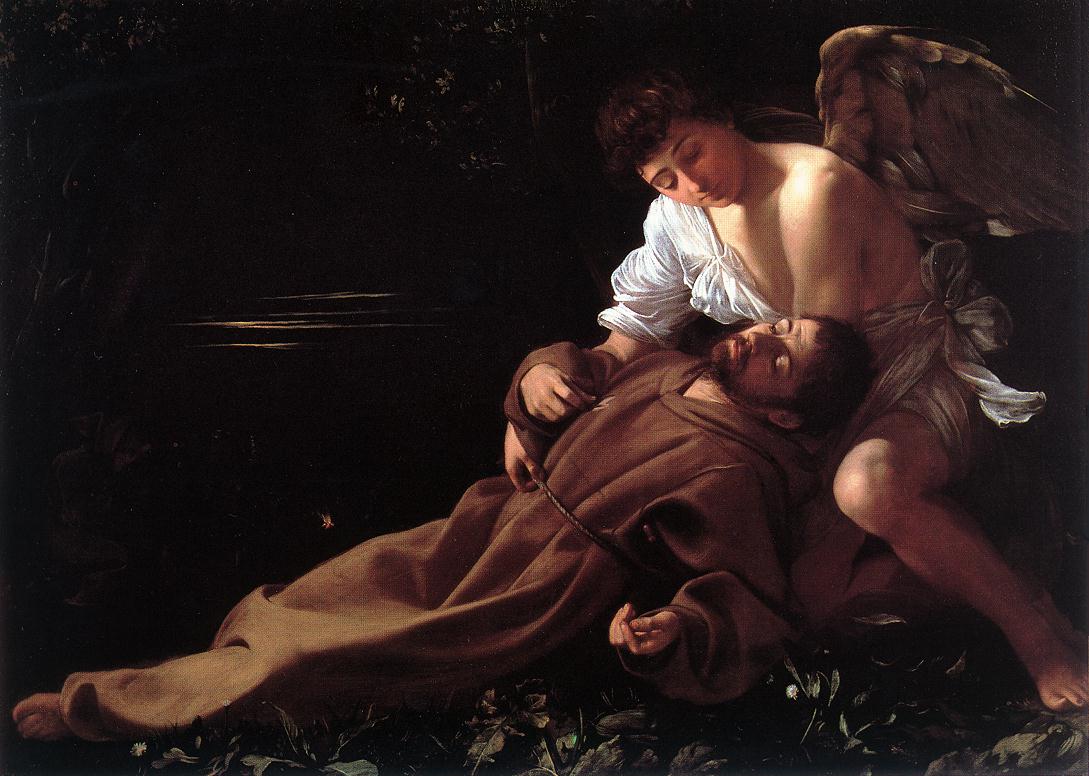    <br> St. Francis in Ecstasy c. 1595 Oil on canvas, 92,5 x 128,4 cm Wadsworth Atheneum, Hartford, Connecticut 