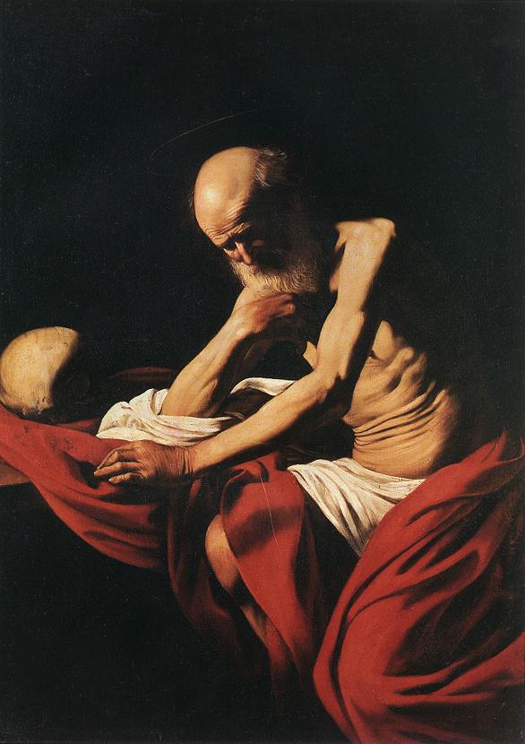   <br> St Jerome. 1605-06. Oil on canvas, 118 x 81 cm. Monastery, Montserrat. 