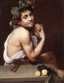 Больной Вакх, 1953 <br> Галерея Боргезе, Рим <br> Sick Bacchus c. 1593 Oil on canvas, 67 x 53 cm Galleria Borghese, Rome