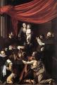 Мадонна Росарио <br> Madonna del Rosario. 1607. Oil on canvas, 364,5 x 249,5 cm. Kunsthistorisches Museum, Vienna.