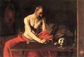 Святой Джером <br> St Jerome. 1607. Oil on canvas, 117 x 157 cm. St John Museum, La Valletta.
