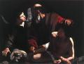 Жертвоприношение Исаака <br> The Sacrifice of Isaac. c. 1605. Oil on canvas, 116 x 173 cm. Piasecka-Johnson Collection, Princeton.