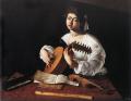 Лютнист <br> The Lute Player. c. 1600. Oil on canvas, 100 x 126,5 cm. Metropolitan Museum of Art, New York (on loan)