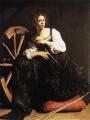 Святая Катерина Александрийская <br> St Catherine of Alexandria. c. 1598. Oil on canvas, 173 x 133 cm. Thyssen-Bornemisza Collection, Madrid.