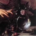 Юноша, укушенный ящерецей (фрагмент) <br>Boy Bitten by a Lizard (detail) c. 1594 Oil on canvas National Gallery, London