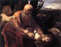 Жертвоприношение Исаака <br> The Sacrifice of Isaac. 1601-02. Oil on canvas, 104 x 135 cm. Galleria degli Uffizi, Florence.