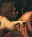 Жертвоприношение Исаака (фрагмент) <br> The Sacrifice of Isaac (detail). 1601-02. Oil on canvas. Galleria degli Uffizi, Florence.