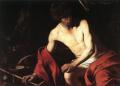 Святой Иоанн Баптист <br> St John the Baptist. 1603-04. Oil on canvas, 94 x 131 cm. Galleria Nazionale d'Arte Antica, Rome.