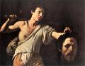 Давид <br> David. 1606-07. Oil on wood, 90,5 x 116 cm. Kunsthistorisches Museum, Vienna .