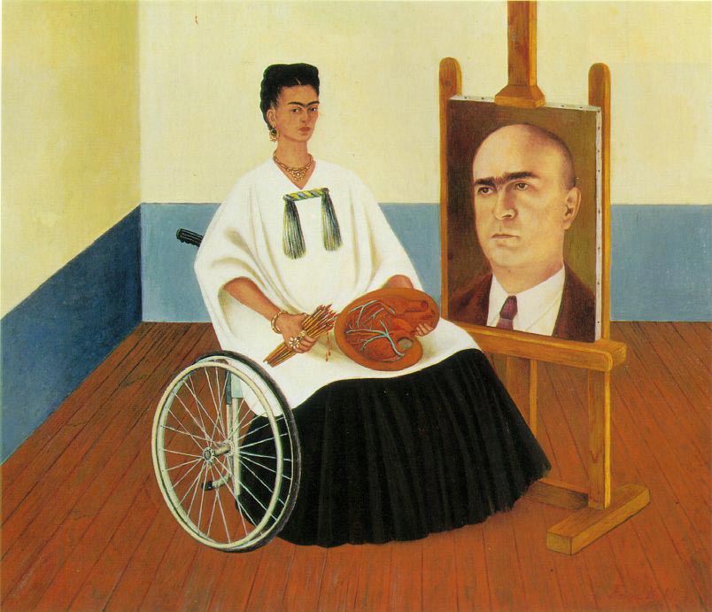   ,    <br>The Love Embrace of the Universe, the Earth (Mexico), Me, and Senor Xolotl, 1949 