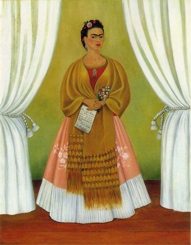 (  )<br>Self-Portrait (Dedicated to Leon Trotsky), 1937 