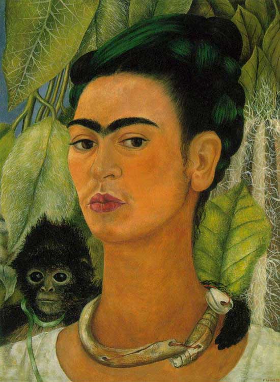   <br>Self-Portrait with Monkey, 1938 
