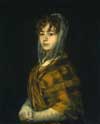 Senora Sabasa Garcia. c. 1806-1807. Oil on canvas, 71 x 58 cm. The National Gallery of Art, Washington, DC, USA.