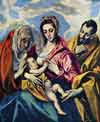 Святое семейство.1594-1604. Толедо, госпиталь св. Хуана Баутисты.