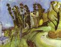 Монтальбан, пейзаж. 1918. Холст, масло. Частная коллекция.