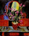 Ваза с ирисами. 1912. Холст, масло. Эрмитаж.