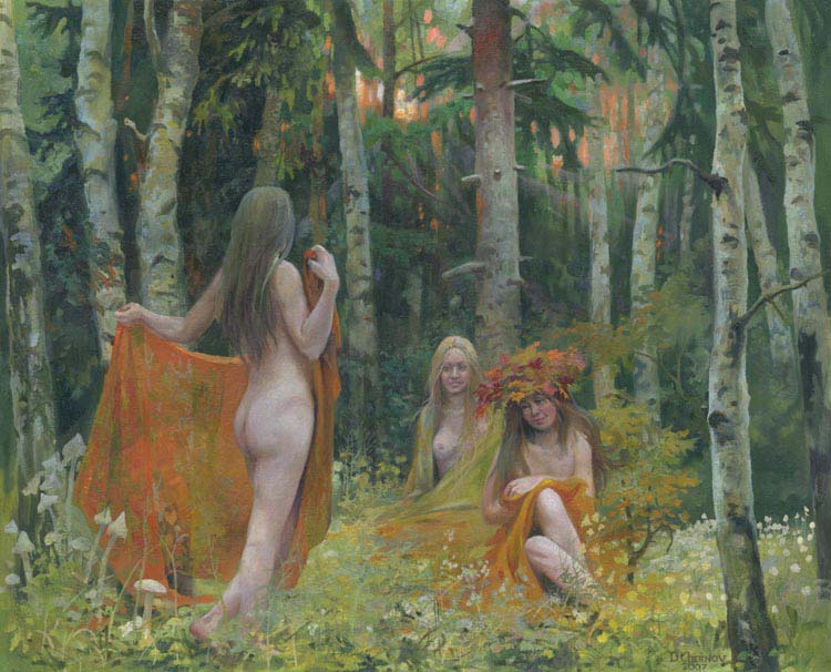 ��� ������ ����� / Three Forest Nymphs