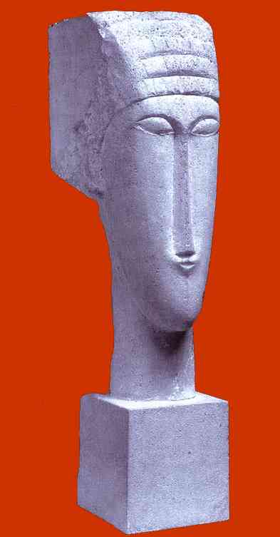 .  1911-13. Limestone. 63.5 x 15.1 x 21 cm. Solomon R. Guggenheim Museum, New York, NY, USA.  