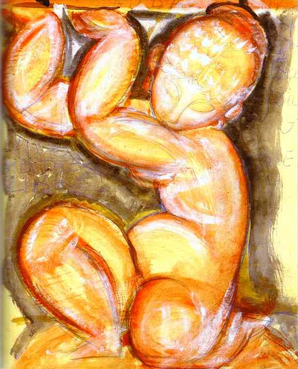   .  1914.     . 60 x 45.5 cm. Norton Gallery of Art, West Palm Beach, FL, USA.  