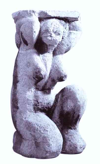 . 1914. Limestone. 92.1 x 41.6 x 42.8 cm. The Museum of Modern Arts, New York, NY, USA.  