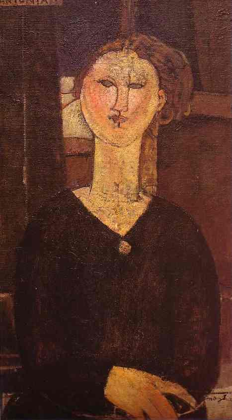 . 1915.   . 82 x 46 cm. Musee de l'Orangerie, Paris, France.  