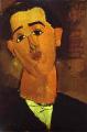 Portrait of Juan Gris. 1915.   . 55.5 x 38 cm. The Metropolitan Museum of Art, New York, USA. . 