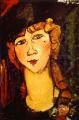 Renee the Blonde. 1916.   . 61 x 38 cm. Museo de Arte, Sao Paolo, Brazil. 