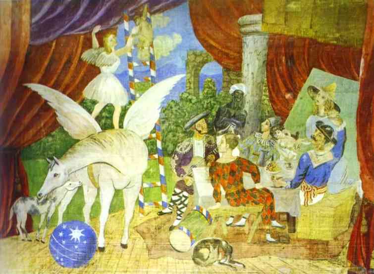 Sketch of Set for the 