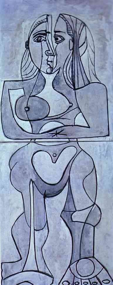 Monolithic Nude. 1958. , . 