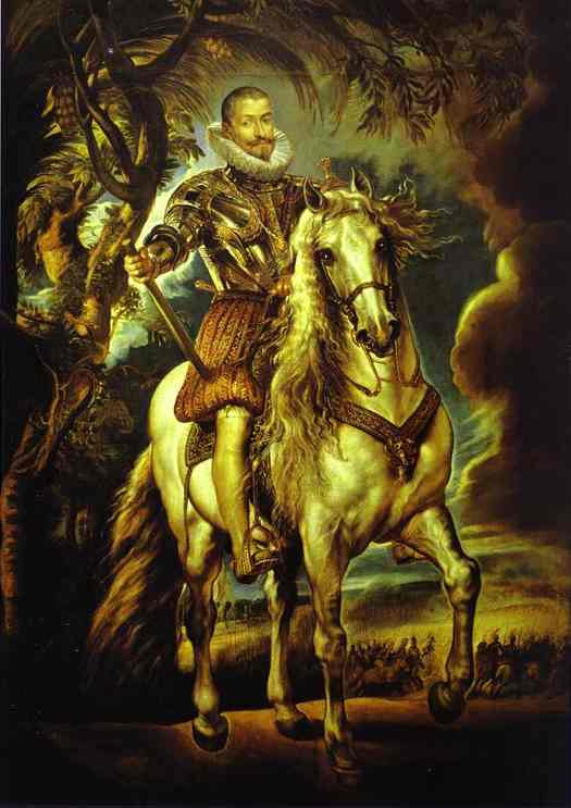 The Equestrian Portrait of the Duke of Lerma. 1603.   .   ,    