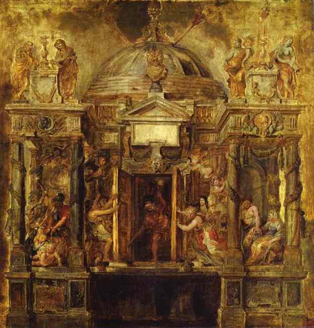 Temple of Janus. Study. 1635. .   