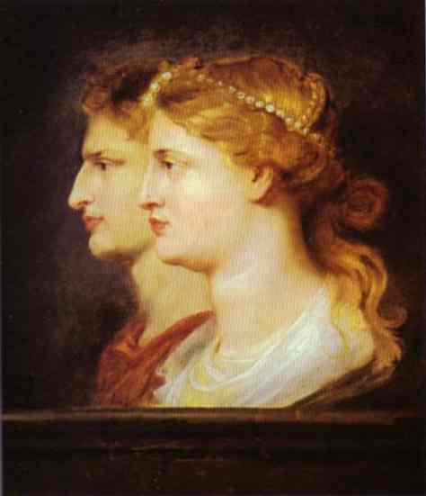 Tiberius and Agrippina. c. 1614.   .   ,    