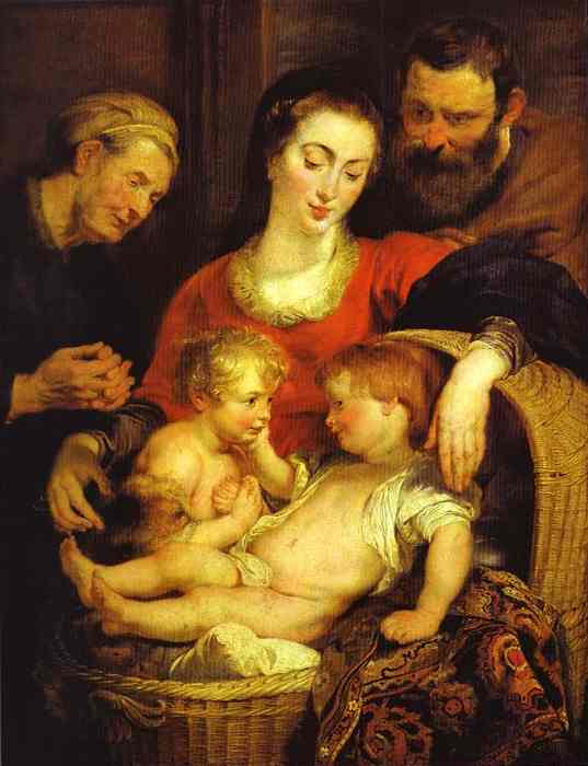 Holy Family with St. Elizabeth (