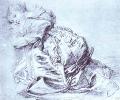    . 1632-1635. Chalk on paper. British Museum, London, UK. 