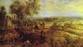 Landscape with the Chateau Steen. 1636.   .  ,  