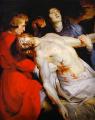 The Entombment (detail). c.1612.   . J. Paul Getty Museum, Malibu, USA.  