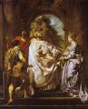 St. Gregory, St. Maurus, St. Papianus and St. Domitilla. 1606.   . Gemaldegalerie, Berlin, Germany.  