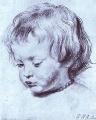   ( ). 1619. Chalk on paper.  