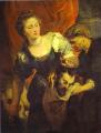 Judith with the Head of Holofernes. 1620-1622.   . Galleria degli Uffizi, Florence, Italy.  