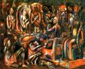  , 1913<br>  .  <br>The Banquet of Kings<br>Oil on canvas. The Russian Museum<br>175x215 cm