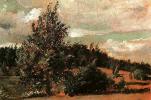 ., 1907<br>  .  <br>Landscape. Wind.<br>Oil on cardboard. The Russian Museum<br>20.5x30.5 cm