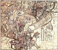  , 1924-1926<br>, , ,   .  <br>The February Revolution<br>Watercolor, Indian ink, feather, ink pencil on paper. The Russian Museum<br>21.8x25.8 cm