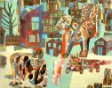 , 1925-1926<br>  .  <br>Animals<br>Oil on cardboard. The Russian Museum<br>36x44 cm