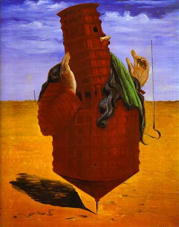 Ubu Imperator. 1923. Oil on canvas. Private collection.  <br> 100 x 81 cm 