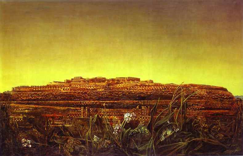  . 1935-1937.  . <br> The Entire City/La Ville entiere. Private collection. <br> 1935-37. 97 x 145 cm 