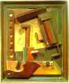   . 1919.  . <br> Fruit of a Long Experience. 1919. Painted wood relief. Private collection. <br> 45.7 x 38 cm