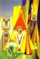  . 1948.   .  20- ,  <br> Feast of the God. 1948. Oil on canvas. Museum des 20.Jahrhunderts, Vienna, Austria. <br> 155 x 107 cm