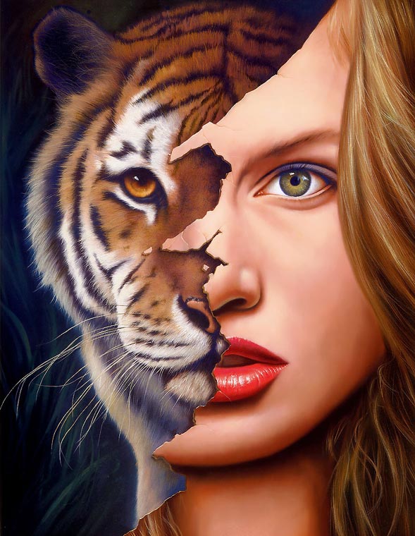 Tiger within <br>   