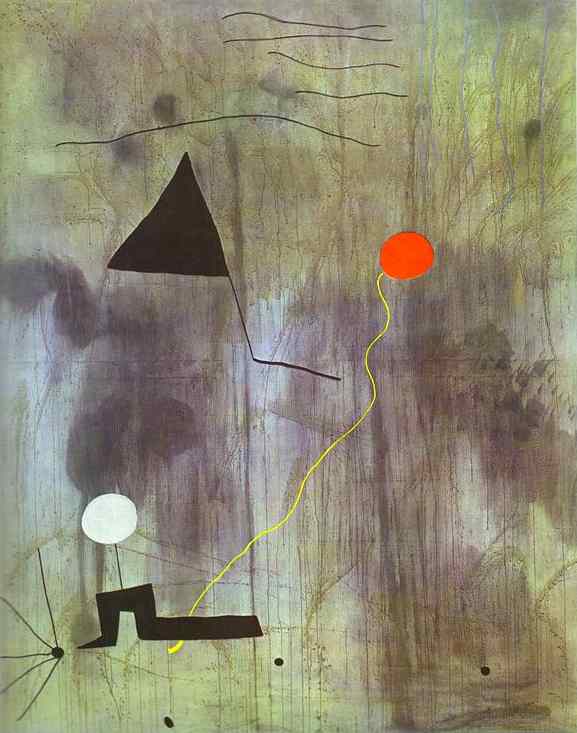  . 1925.   .   , - <br> The Birth of the World. Oil on canvas. The Museum of Modern Arts, New York, NY, USA. <br> 1925. 251 x 200 cm 