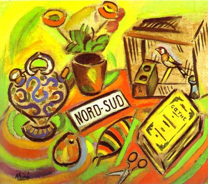  - . 1917.   .  . <br> North-South. 1917. oil on canvas. Private collection. <br> 62 x 70 cm 